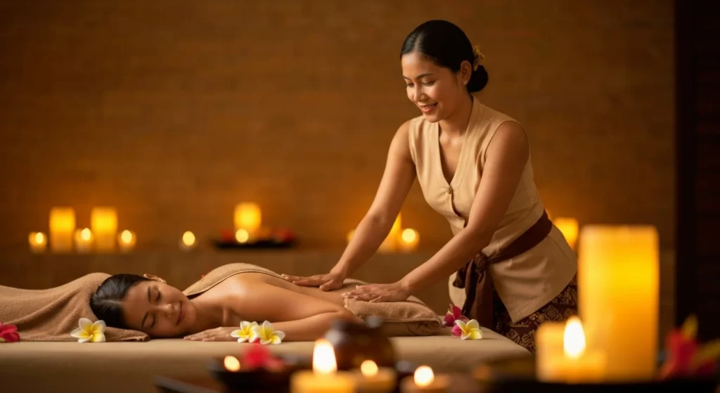 luxury massage Bali professional therapists