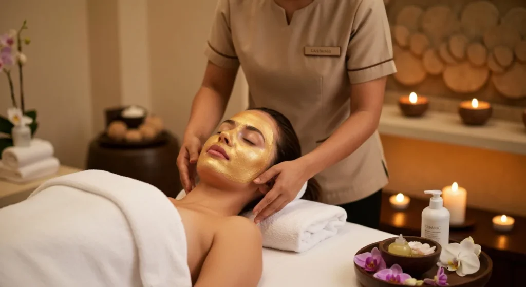 Premium luxury facial treatment in serene Balinese spa - Bali Luxury Spa
