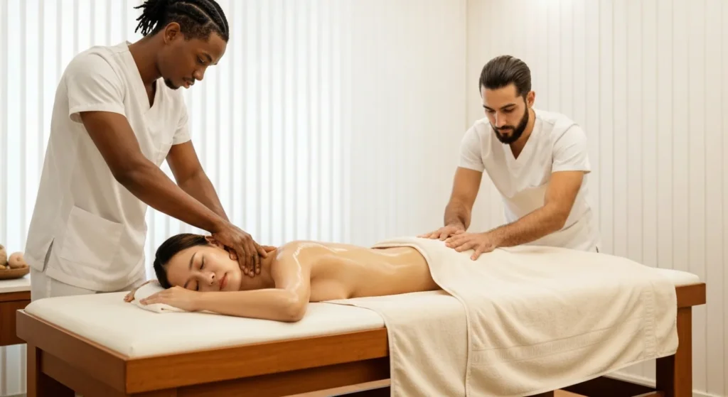 Luxurious four-hands synchronized massage experience - Bali Luxury Spa