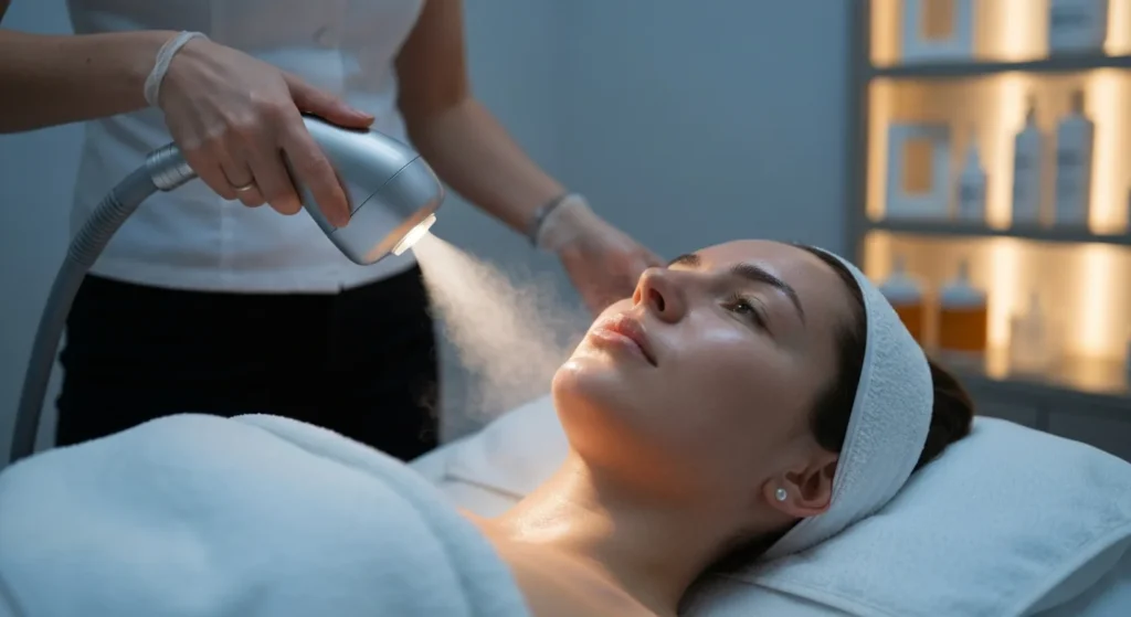 Oxygen facial therapy for skin revitalization - Bali Luxury Spa