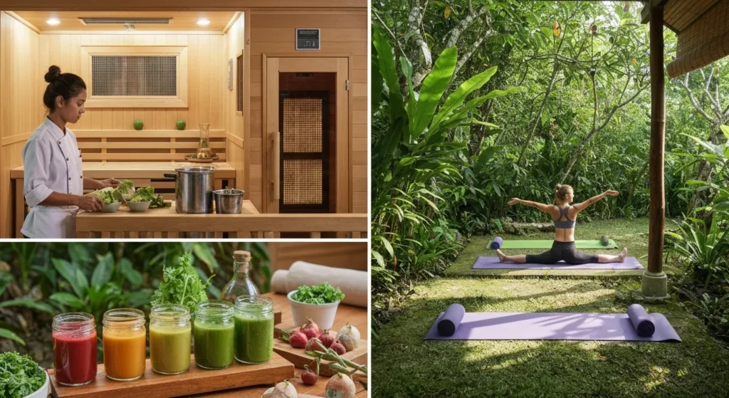 Comprehensive detox retreat with fresh juices in Bali - Bali Luxury Spa